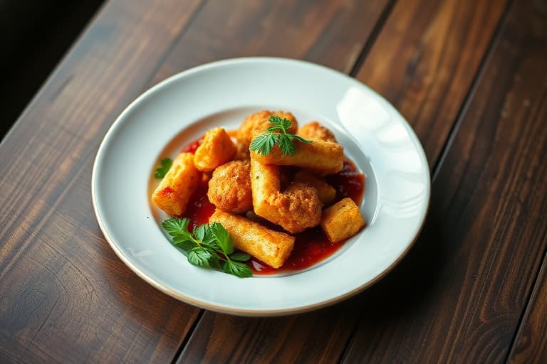 Krabbefritters og Alcapurrias