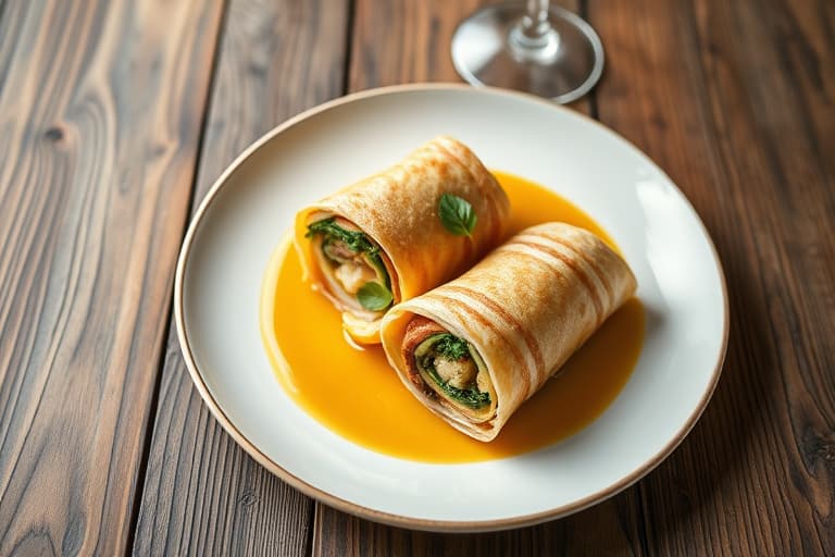 Kalkunsaus og Fyll-wrap