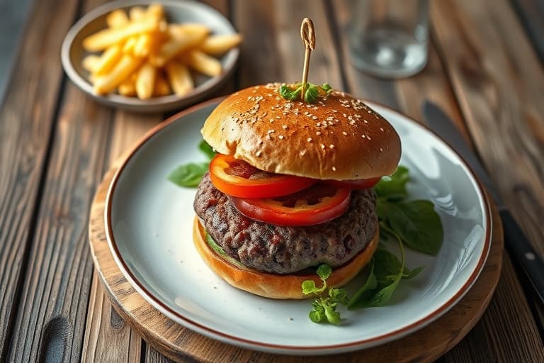 Saftige kalkunburger