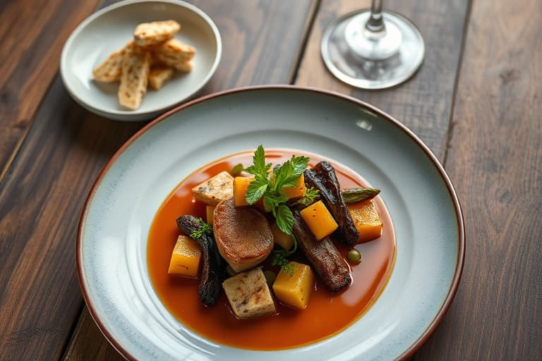 Gullgyllen ovnsbakt kyllingkappoen