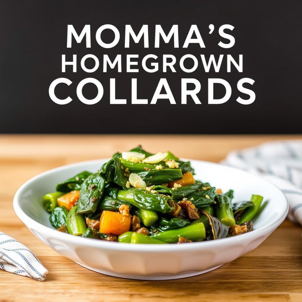 Mommas hjemmedyrkede collards