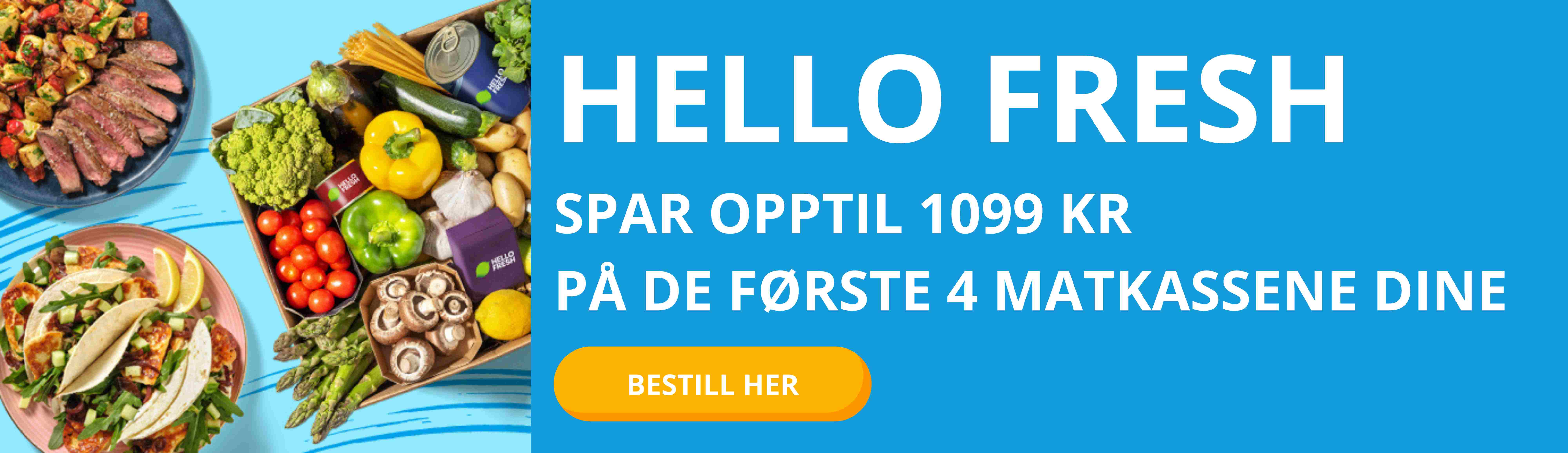 Hello Fresh Mobile Banner